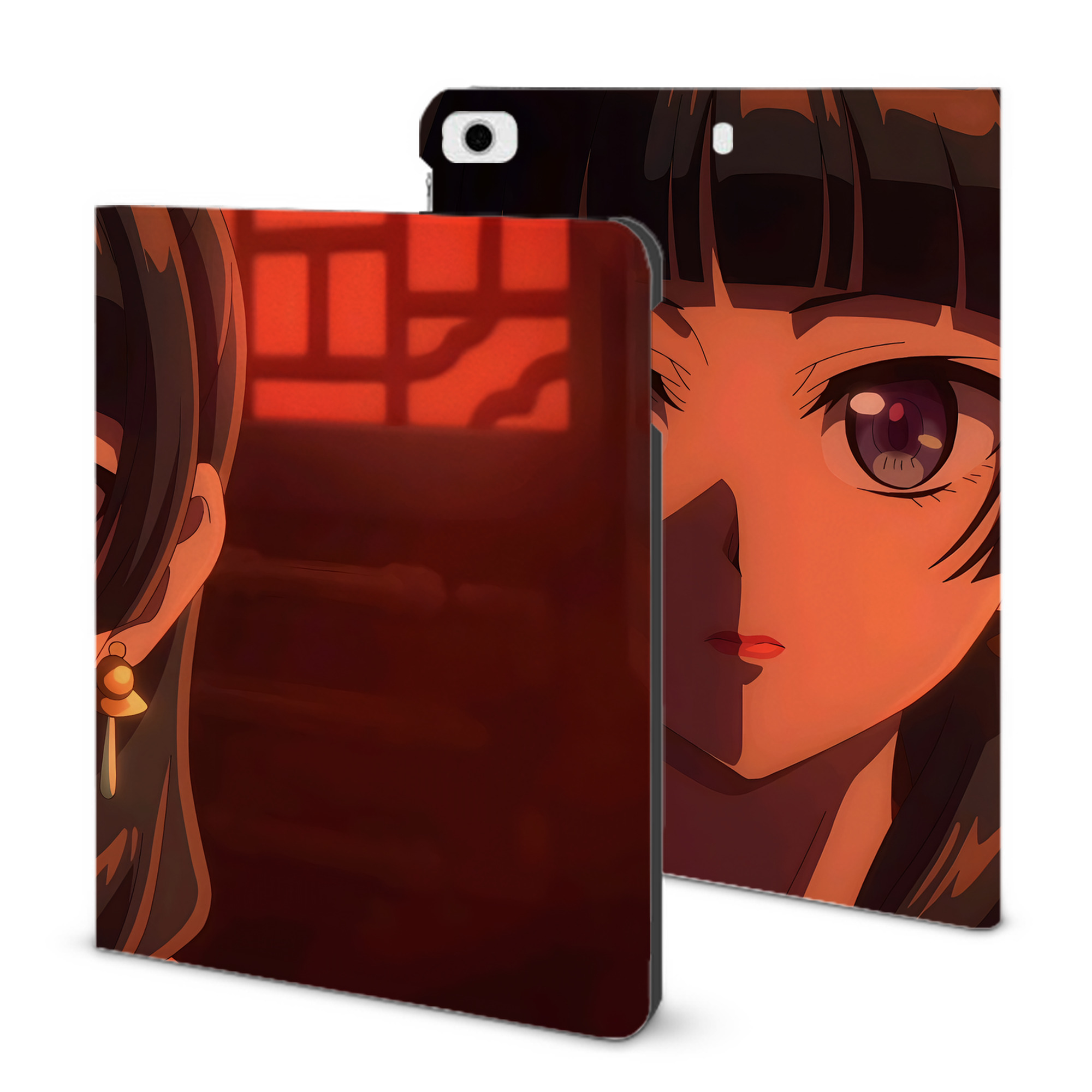 （画像用） 薬屋のひとりごと The Apothecary Diaries IPad ケース ブック型 PUレザー TPU 耐衝撃 軽量 薄型 ペン収納なし 全面保護 IPad 各モデル対応